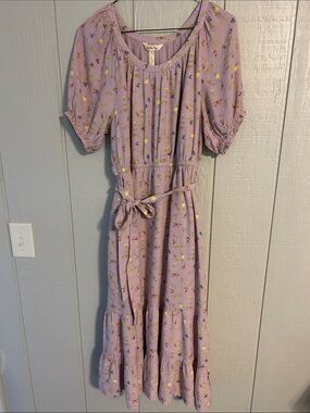 Matilda Jane Lavender Floral Midi Dress